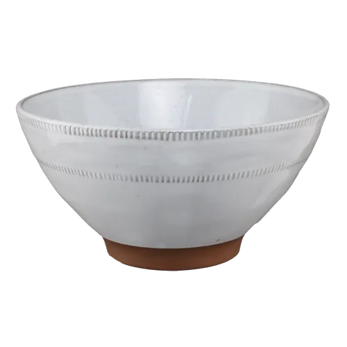 White Wash Stitch Small Bowl