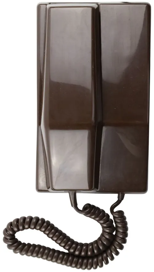 Brown Rotary Telephone