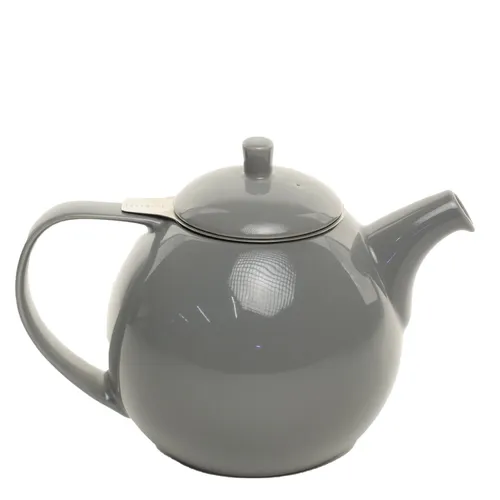 Dim Grey Ball Teapot