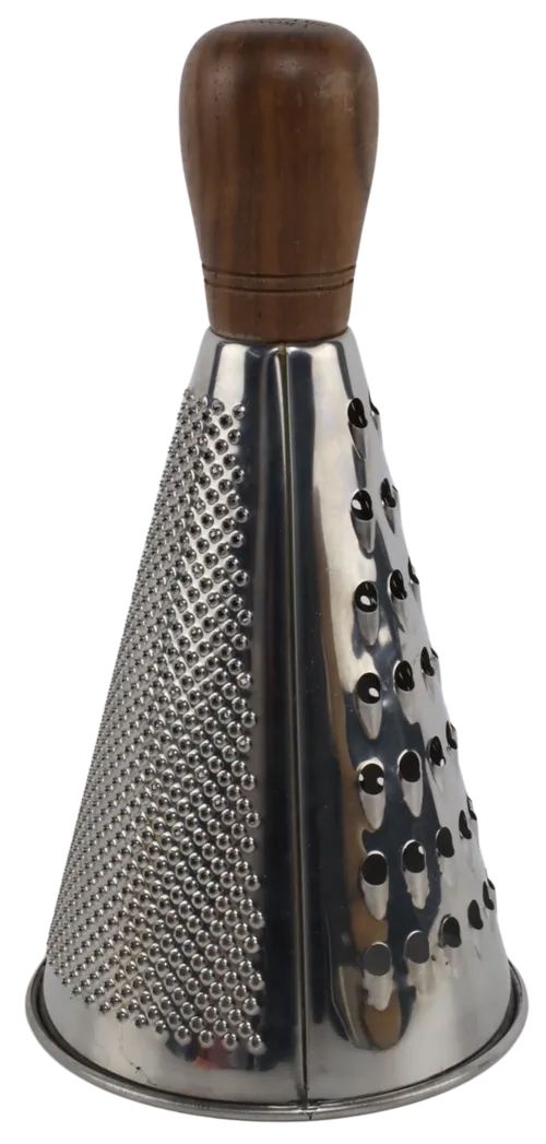 Cone Grater With Walnut Wood Top
