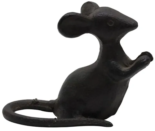 Black Cast Iron Mouse