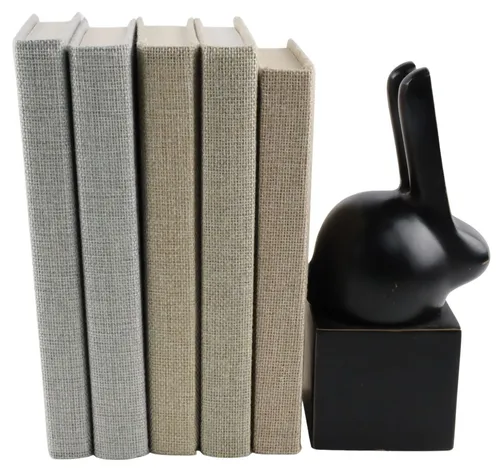 Bronze Metal Rabbit Bookend