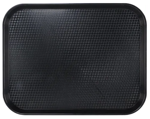 Black Food Service Tray