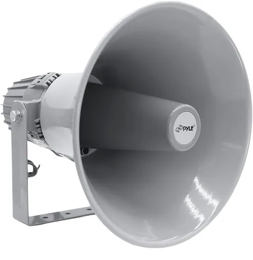 Light Grey Horn PA Speaker