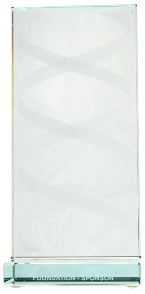 Clear Crystal DNA Trophy Award