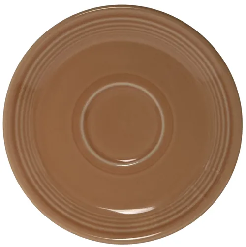 Peach Ceramic Saucer