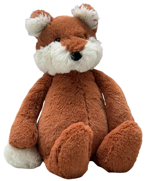 Red & White Woodland Fox Plush Stuffed Animal