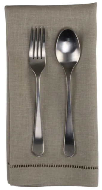 Taupe Brown Linen Napkin
