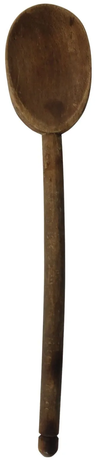 Antique Wooden Spoon - A