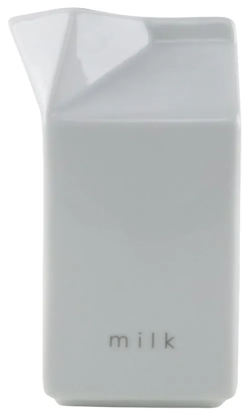 Ceramic Milk Carton Pitcher