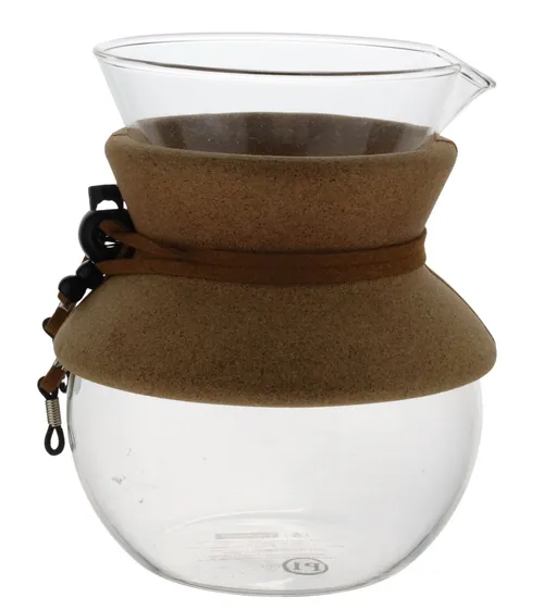 Large Clear Glass Pour Over Coffee Maker