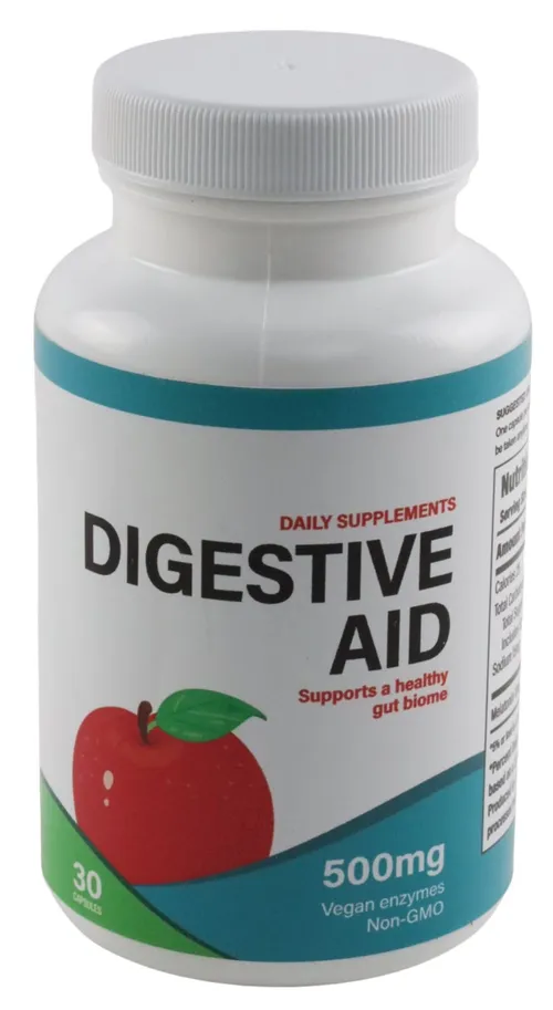 Generic Digestive Aid Bottle