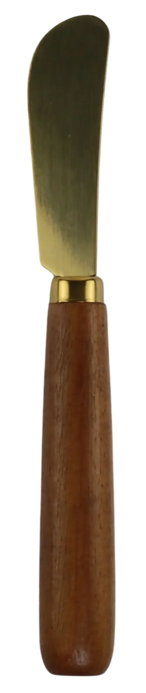 Gold & Wood Spreader Utensil