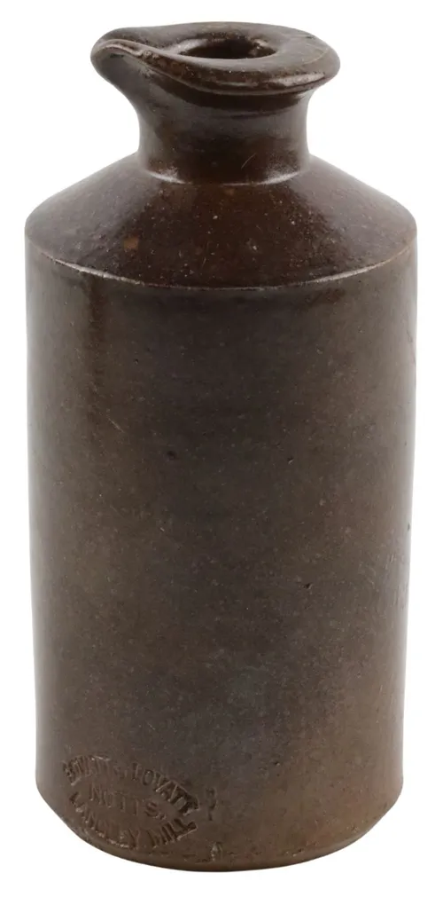 Antique Stoneware Ink Bottle
