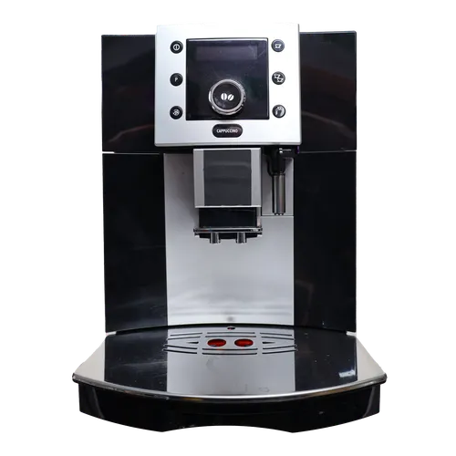 Black & Silver Espresso Coffee Machine