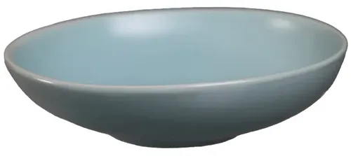 Matte Robin's Egg Blue Shallow Small Bowl