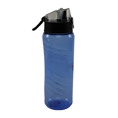 Light Blue Clear Plastic Water Bottle