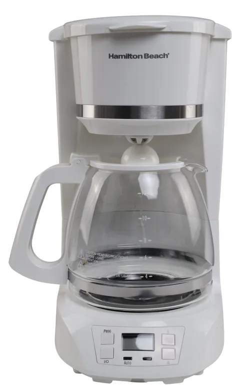 White Coffee Maker
