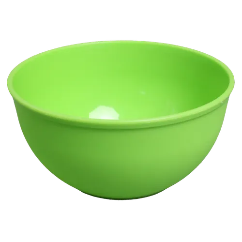 Solid Green Plastic Serving Bowl - Small