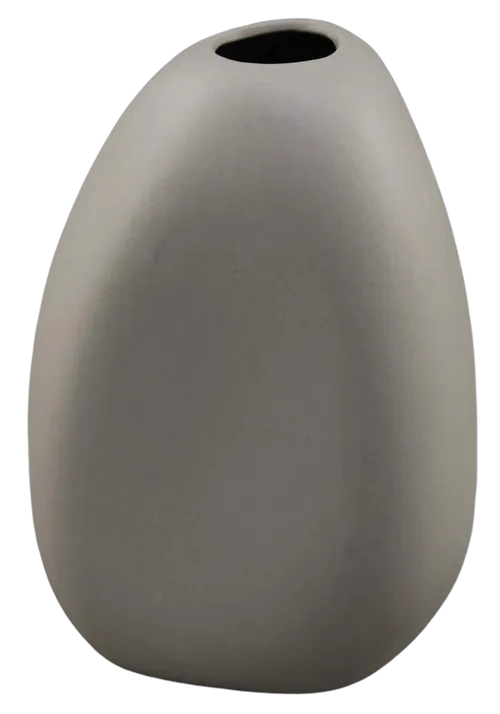 Light Stone Ceramic Irregular Vase