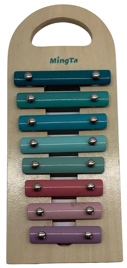 Gradient Multicolour Wood Xylophone