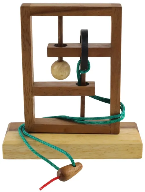 Wood Disentaglement Brain Teaser Puzzle