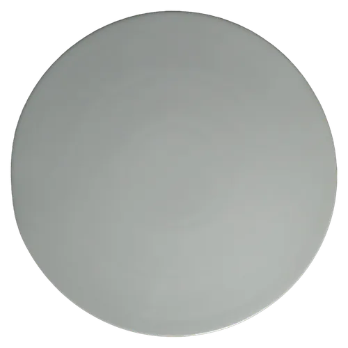 White Rimless Circular Serving Platter