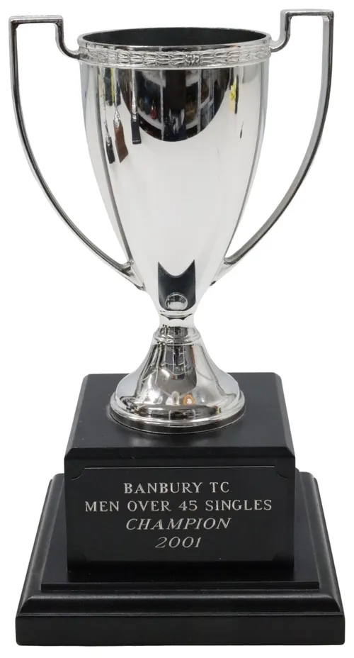 Silver Trophy Cup Men Over 45 Singles