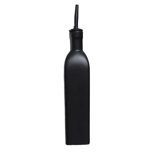 Matte Black Oil Bottle