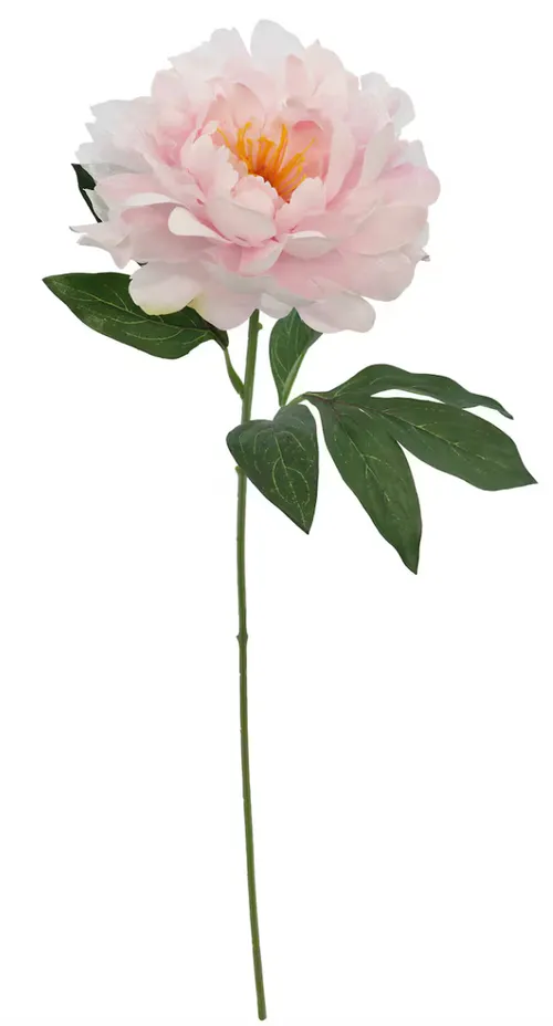 Artificial Pink Peony Stem