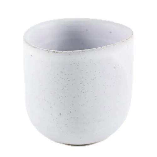 Pale Purple Speckled Ceramic Plant Pot