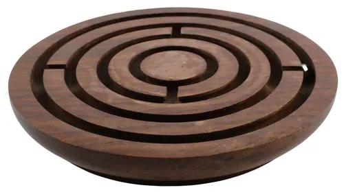 Wood Labyrinth Ball Maze Puzzle