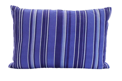 Blue Tones Stripe Throw Pillow