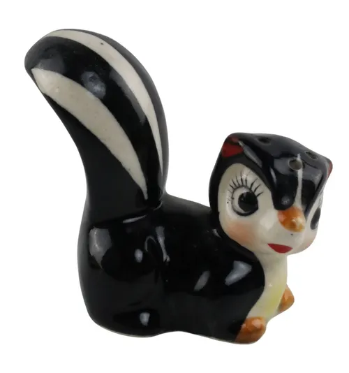 Ceramic Black Skunk