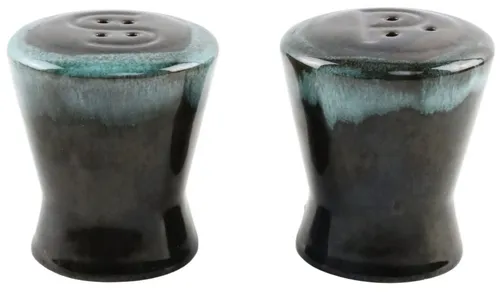 Drip Glaze Salt & Pepper Set