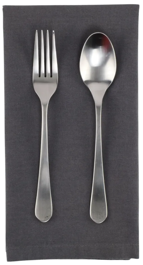 Dark Grey Solid Napkin