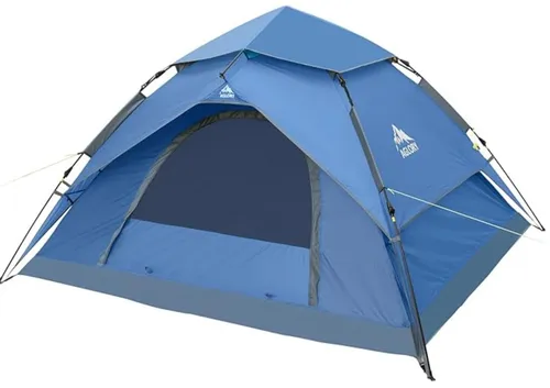 Blue 4 Person Camping Tent