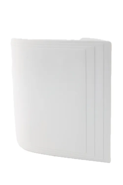 White Ceramic Folded Pages Vase