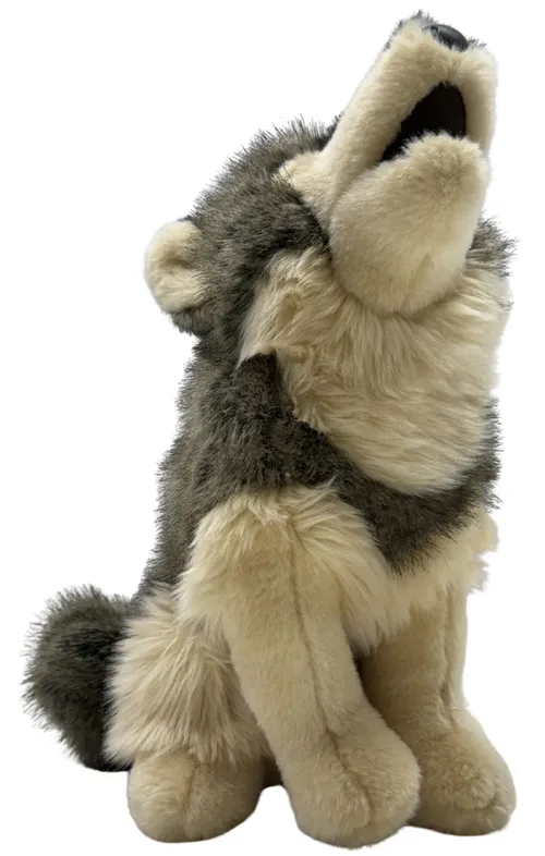 Howling Wolf Plush Stuffed Animal