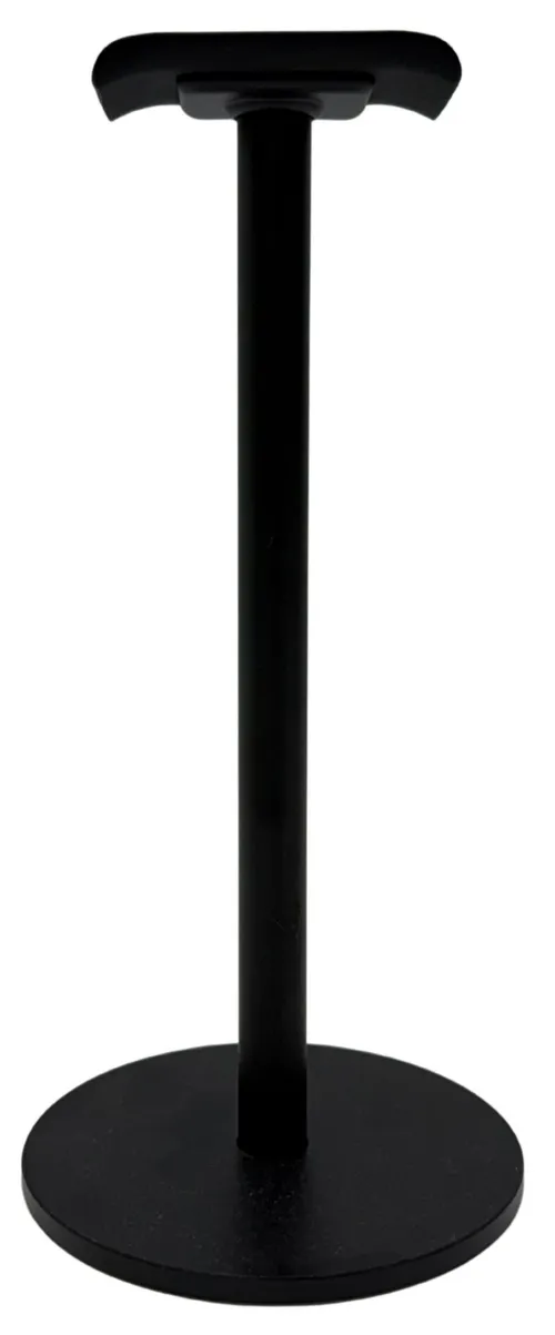 Black Metal Headphone Stand