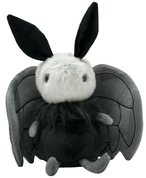 Grey & Black Moth Plush 