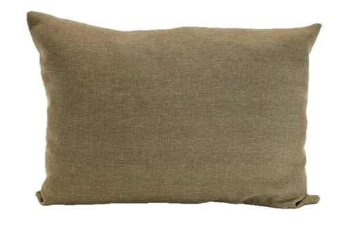 Beige Oatmeal With Gold Flecks Throw Pillow