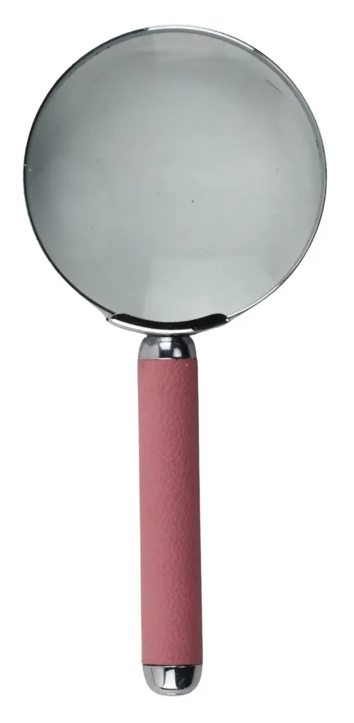 Pink Handheld Magnifying Glass