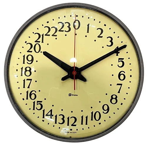 24 Hour Wall Clock
