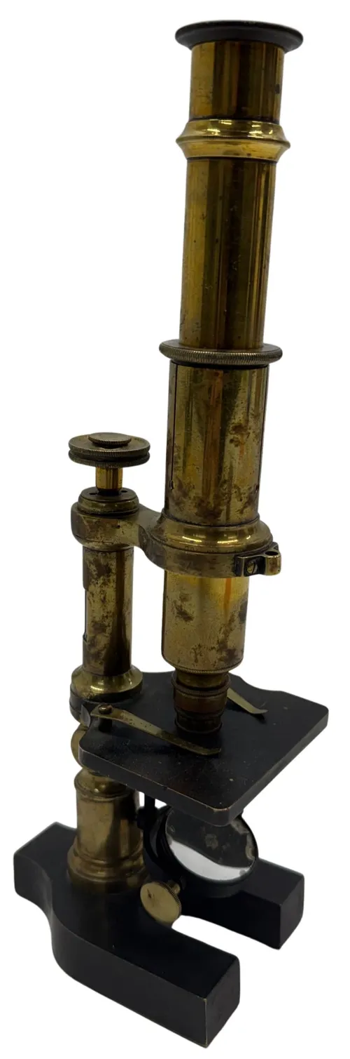 Antique Brass Microscope