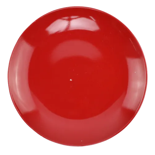 Ruby Red Dessert Plate