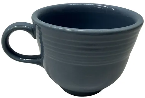 Powder Blue Ceramic Teacup