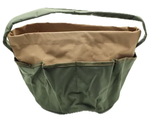 Army Green & Sand Gardener's Tool Bag
