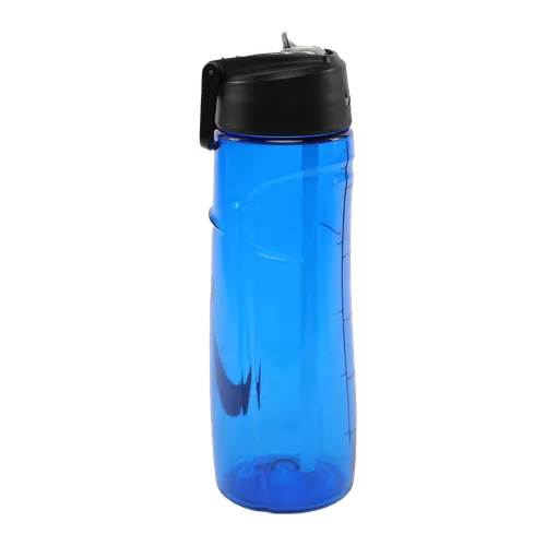 Electric Blue Plastic Water Bottle