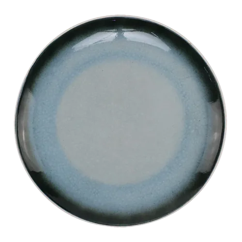 Crackled Blue Eyeball Side Plate